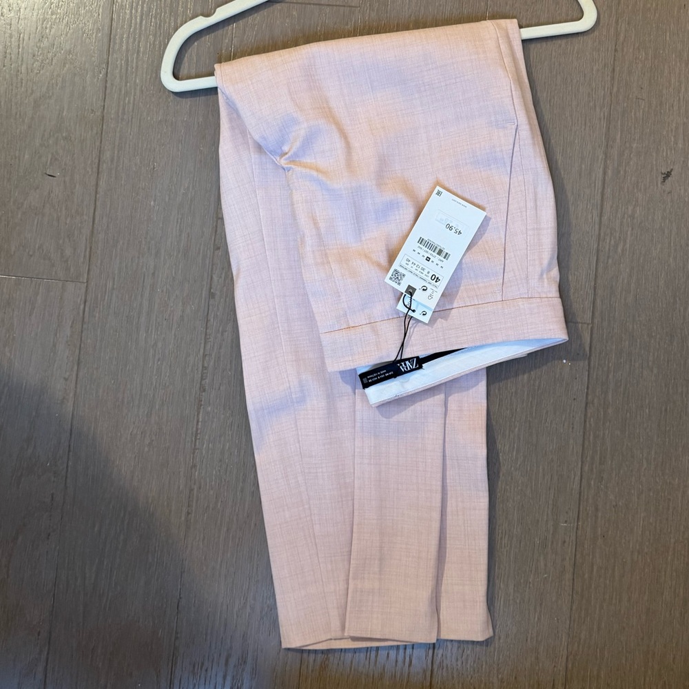 NWT Zara Pink Trouser